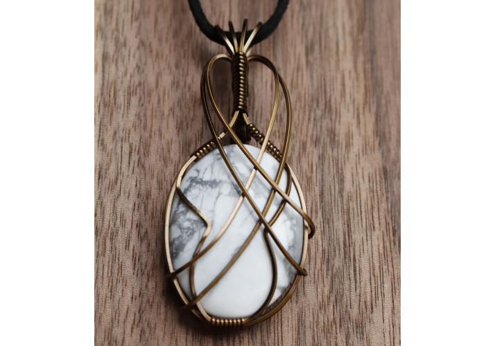 Howlite Pendant