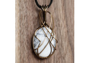 Howlite Pendant