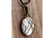 Howlite Pendant